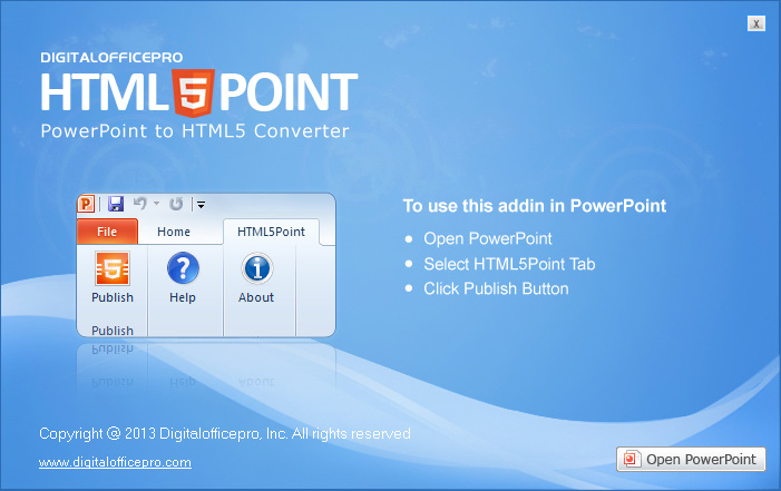 HTML5Point startup